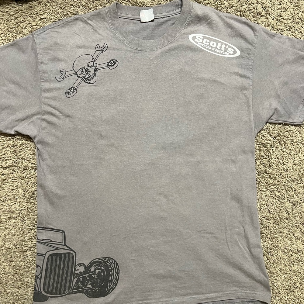 Crazy Design Scotts Skull T L